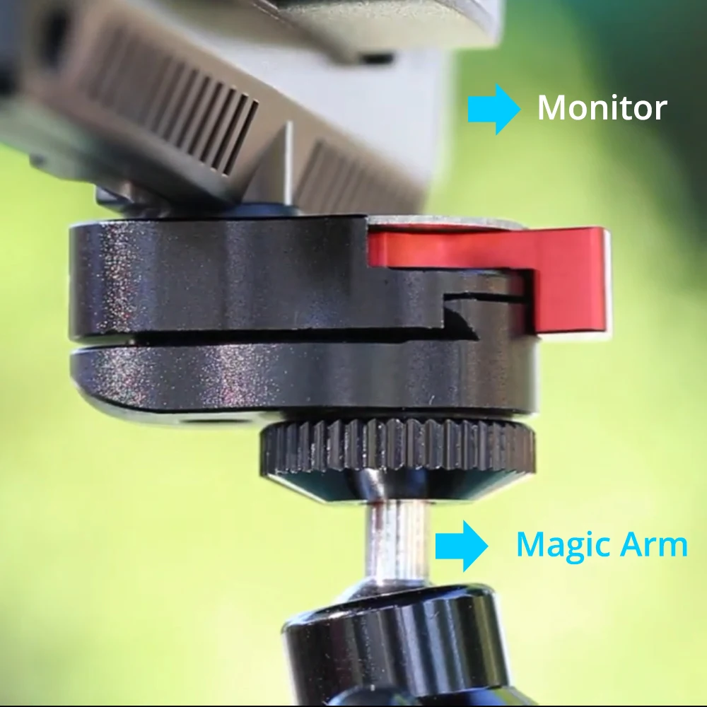 14 2KG bear Mini Quick Release Plate System Tripod Head for DSLR Camera Video Monitor, Margic Arm Flash Bracket LED Microphone 6 7