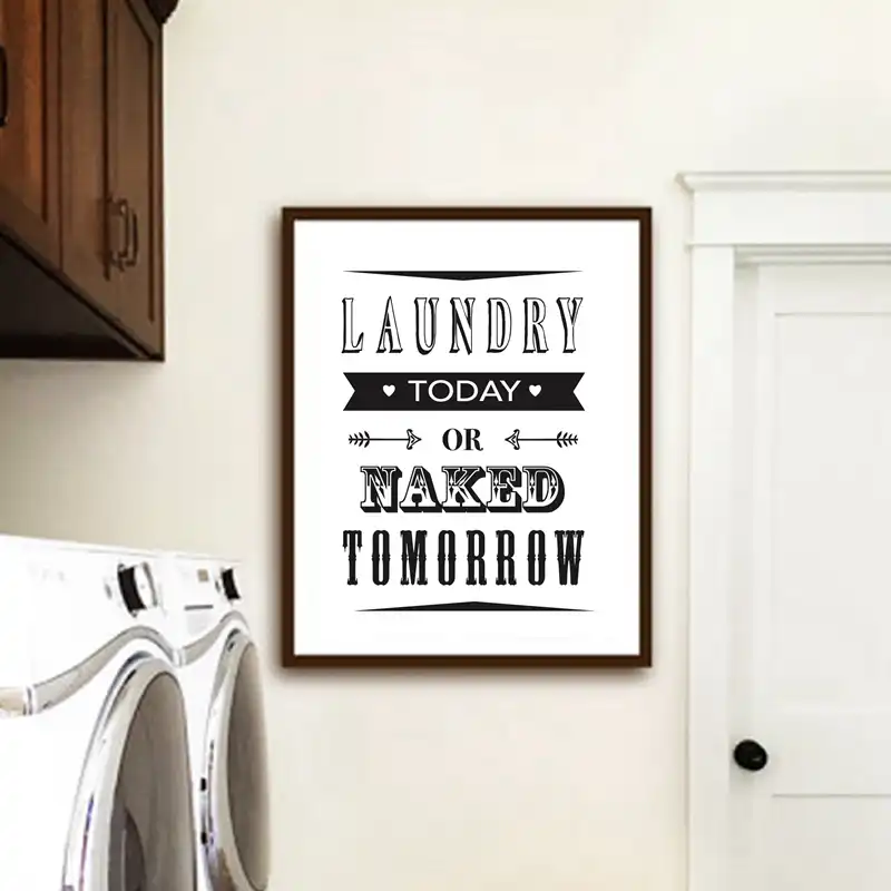 Detail Feedback Questions About Modern Minimalist Laundry Room Modern Minimalist Laundry Room Canvas Painting Fresh And Clean Sign Wall Art Posters Prints For Living