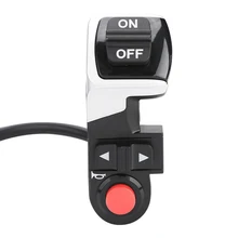 3 в 1 непромокаемая пластиковая кнопка типа поворотник задний светильник аксессуары DIY электрический велосипед ударопрочный переключатель управления