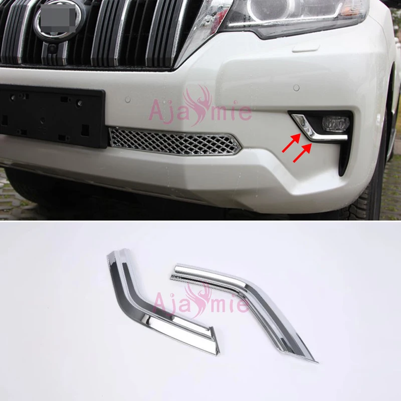Аксессуары для Toyota Land Cruiser 150 Prado LC150 FJ150 2018 передняя противотуманная фара крышка