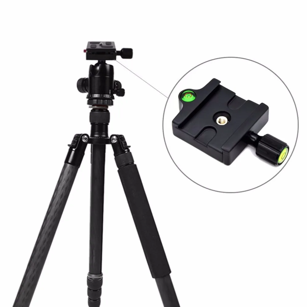 

Professional KZ-20 Camera Tripod Monopod Quick Release Clamp Adapter Aluminum Quick Release Plate Camera Accessories