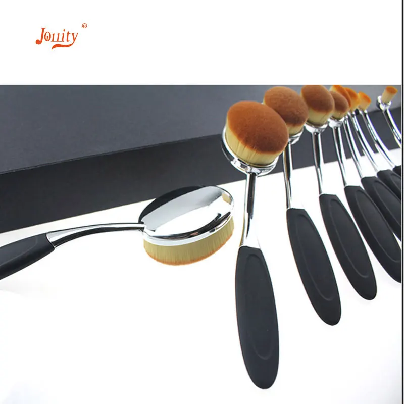 jollity 10pcs Women Makeup Brush Set Cosmetic Blending Blush Foundation Powder Eyeshadow Eyeliner Lip Beauty Make Up Brush Tools jollity 10pcs Women Makeup Brush Set Cosmetic Blending Blush Foundation Powder Eyeshadow Eyeliner Lip Beauty Make Up Brush Tools