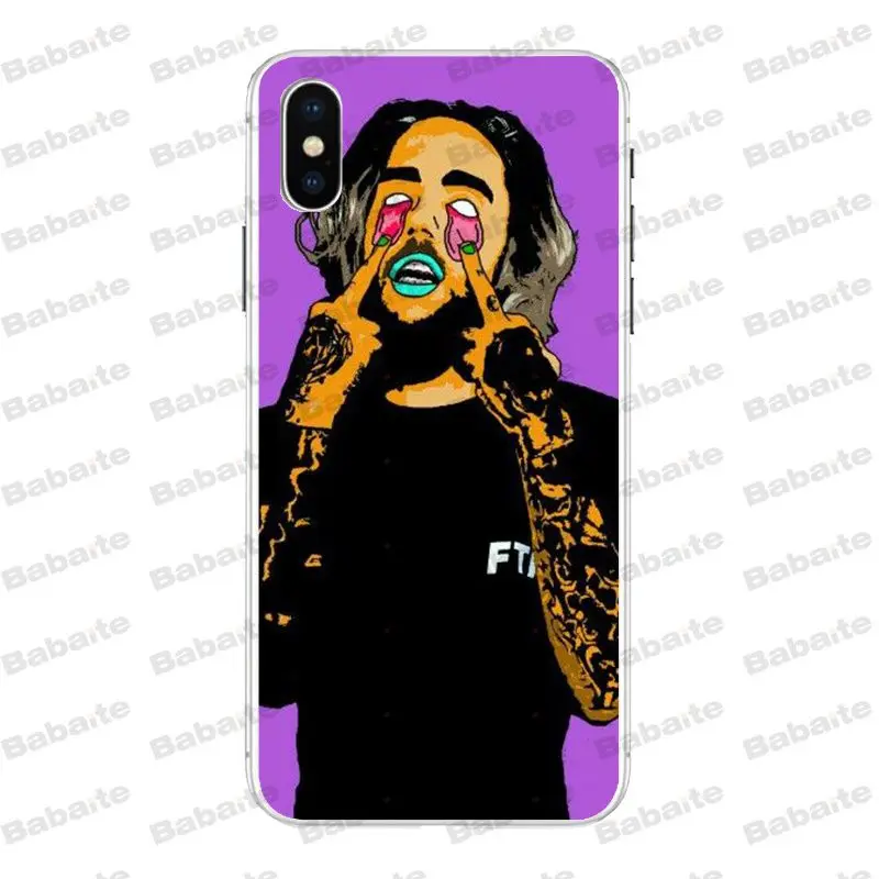 Babaite Suicide Boys Мягкий силиконовый чехол для телефона для iPhone X XS XR XSMax 6 6S 7 7plus 8 8Plus 5 5S 5c SE coque11 11pro 11promax - Цвет: A7