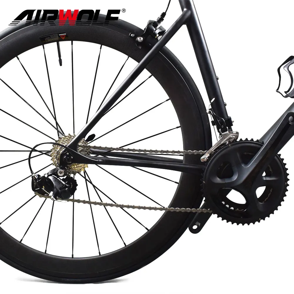 2018 Airwolf bicicleta 700c супер свет только 6 3 кг bisiklet T1100 карбоновый велосипед монокок