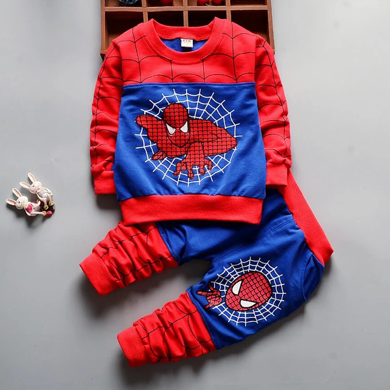 מוצר 03 Years Autumn Toddler Boys Clothing Sets Kids Hooded Jacket