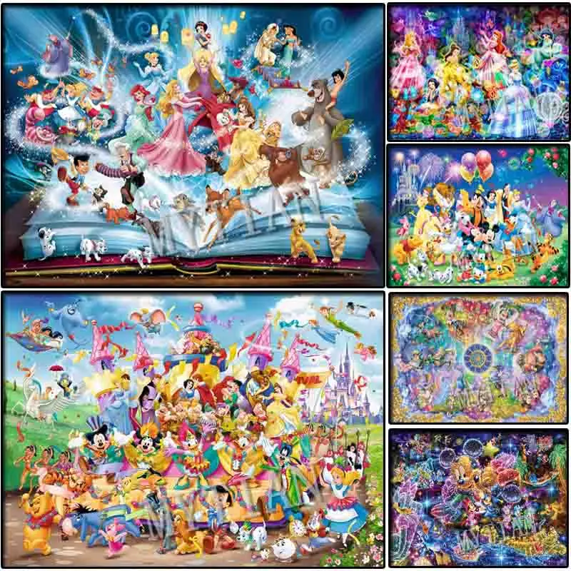 

2019 New full square/round diamond painting "cartoon mickey mouse' Embroidery pattern cross stitch kit mosaic wall stickers arts