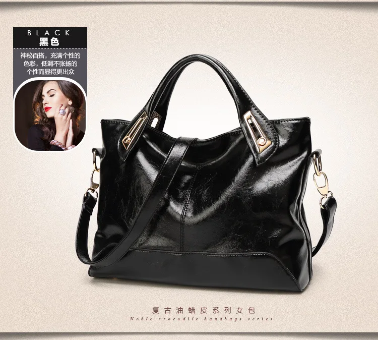 Женская сумка-мессенджер, роскошные сумки, высокое качество, женские сумки, дизайнерские кошельки и сумки, сумки через плечо, клатч, известный бренд - Цвет: Черный
