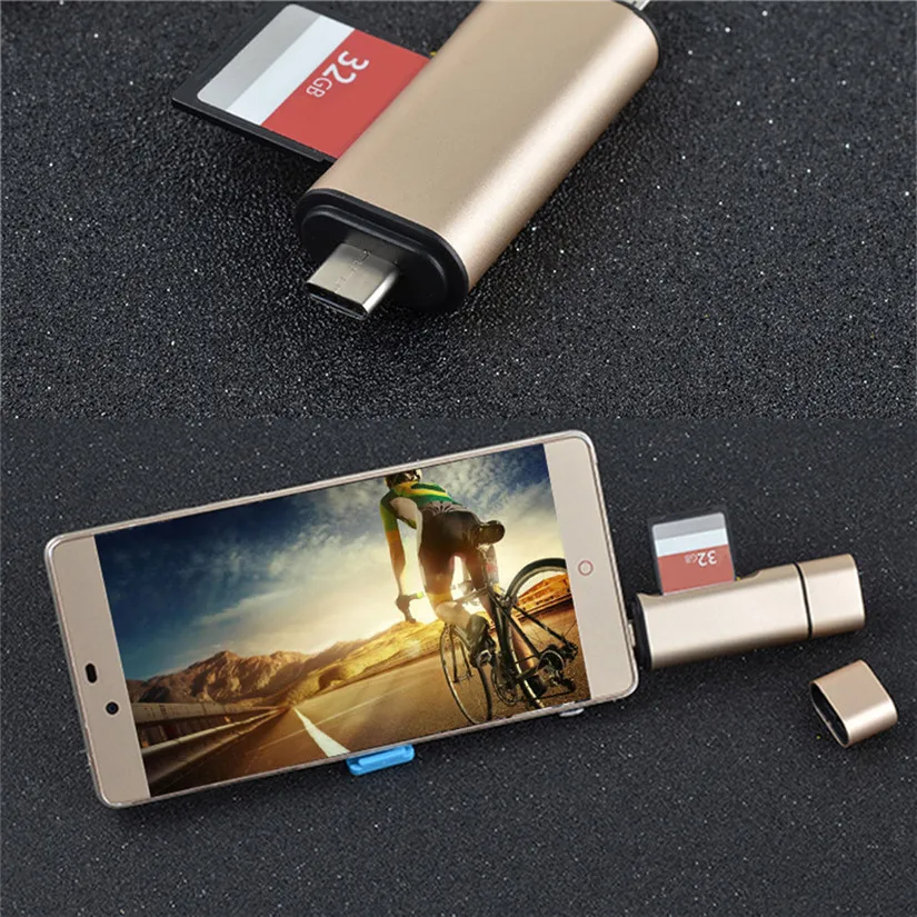 HIPERDEAL кард-ридер для iPhone iPad USB 2,0 OTG мини смарт-ридер карт памяти Micro SD TF адаптер для IOS Android# T