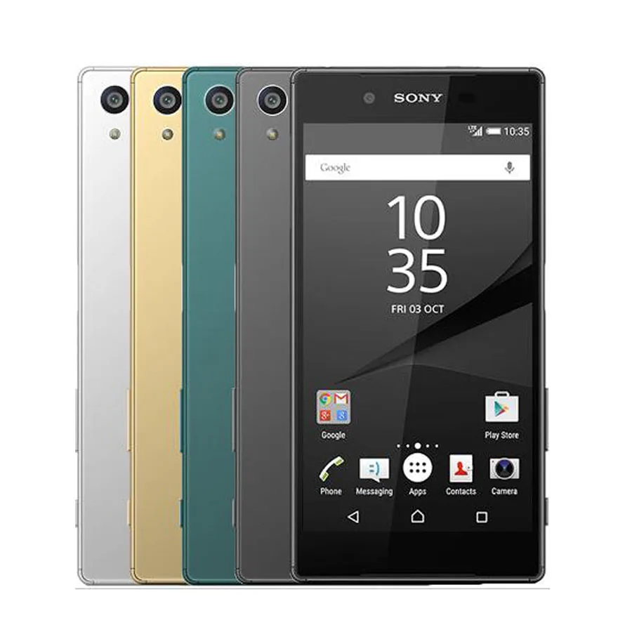 Мобильный телефон sony Xperia Z5 E6653, 4G LTE, 5,2 дюймов, 3 ГБ ОЗУ, 32 Гб ПЗУ, четыре ядра, камера 23 МП, 2900 мАч, смартфон на Android