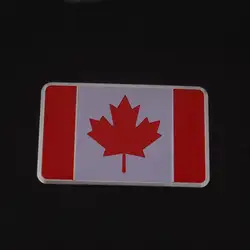 Авто alu Знак наклейки Логотипы марок автомобиля Наклейки для Канады карта лист флаг Новый автомобиль Стайлинг Авто Интимные аксессуары