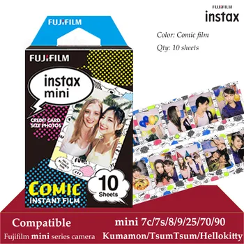 

Fujifilm Instax Mini Film Comic 10 Sheets for Instax Mini 9 8 7s 7c 70 90 25 Instant Polariod Camera Smartphone Printer SP2 1
