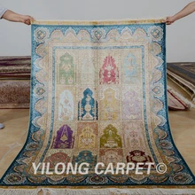 Yilong 4'x6' Традиционный Сад Vantage ковер четыре сезона дизайн персидский ковер(0118
