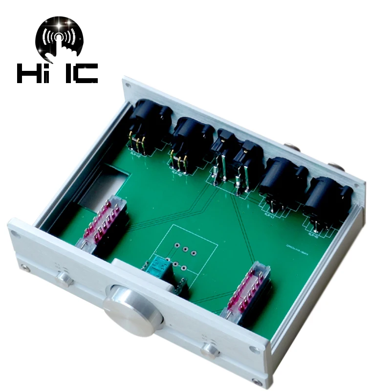 Полностью сбалансированный пассивный Предварительный усилитель HiFi с