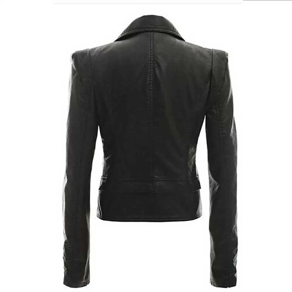 leather jacket women