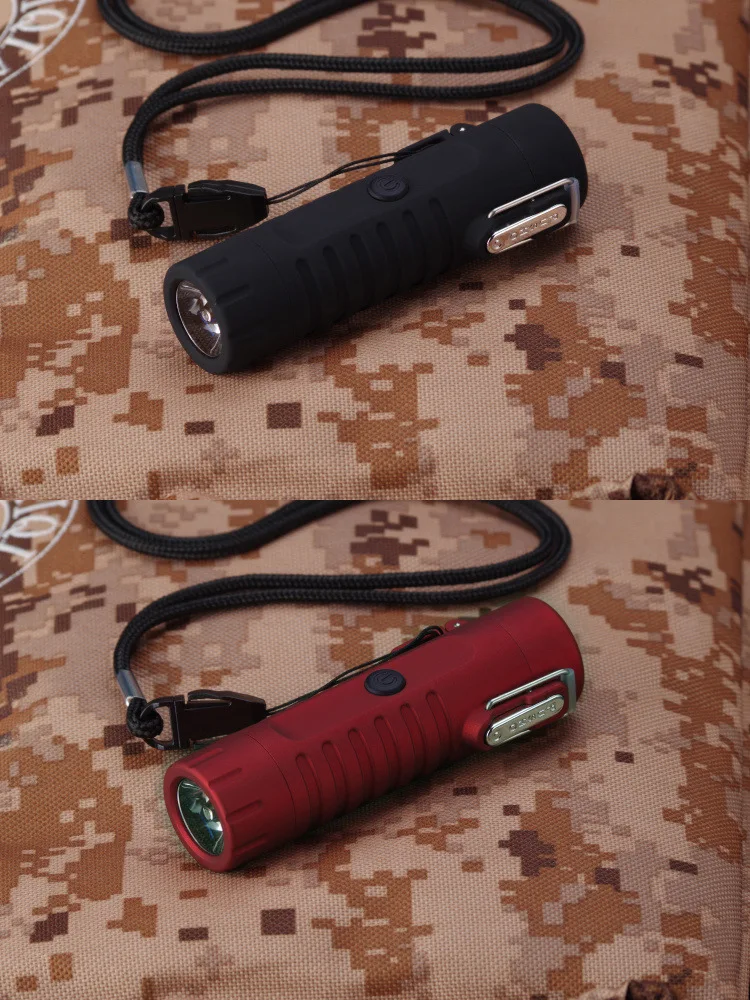  Newest Creative Outdoor camping LED flashlight windproof cigarette device double arc seal waterproo