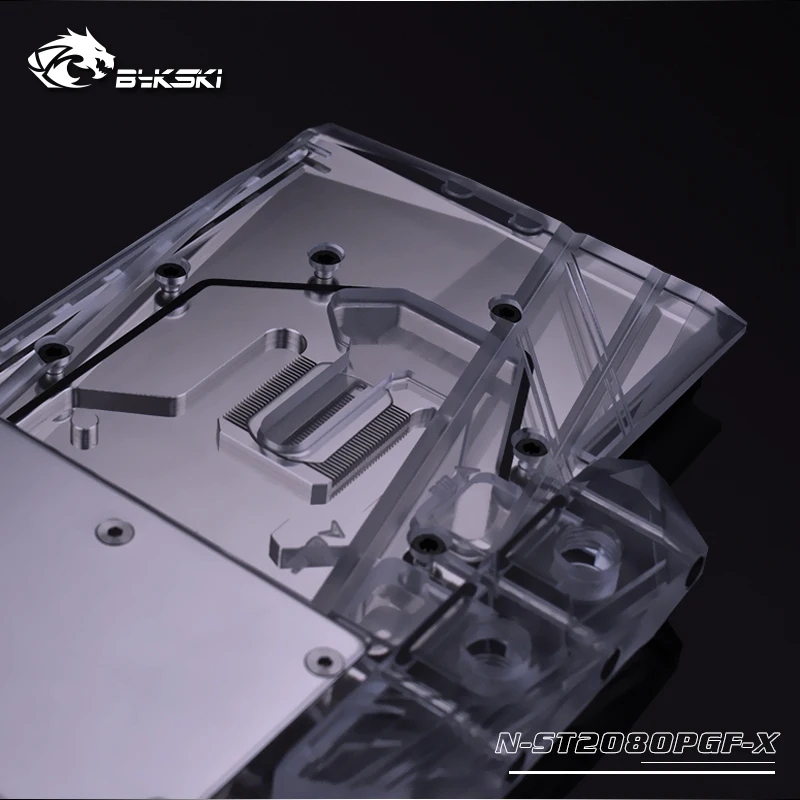 Водяной блок Bykski с полным покрытием графического процессора для ZOTAC RTX 2080 AMP Extreme