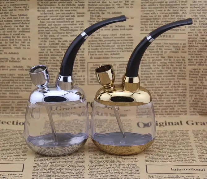 

Portable Mini Acrylic Water Smoking Pipe Shisha Filter Cigarette Holder