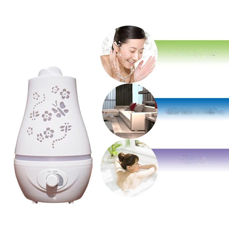 Увлажнитель воздуха для дома и офиса 7 цветов 2 л|humidifier aroma diffuser|aroma diffuserair humidifier