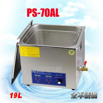 

1PC 110V/220V PCB/industrial control board Ultrasonic Cleaner 19L Cleaning Equipment Stainless Steel Cleaning Machine