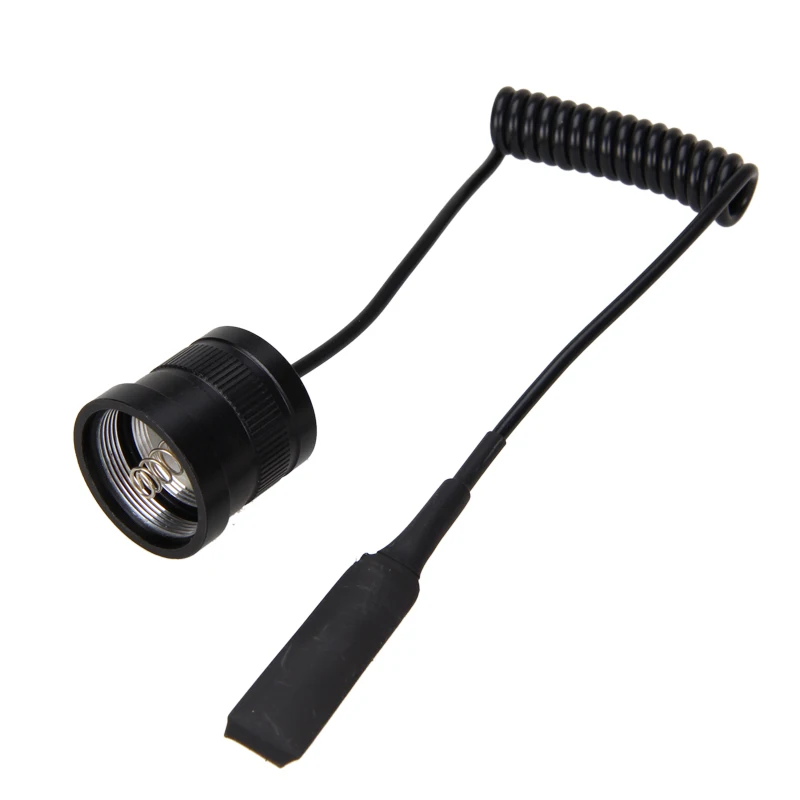 Черный пульт дистанционного управления реле давления для 710 охотничий флэш-светильник фонарь светильник крысиный хвост переключатель для 24 мм