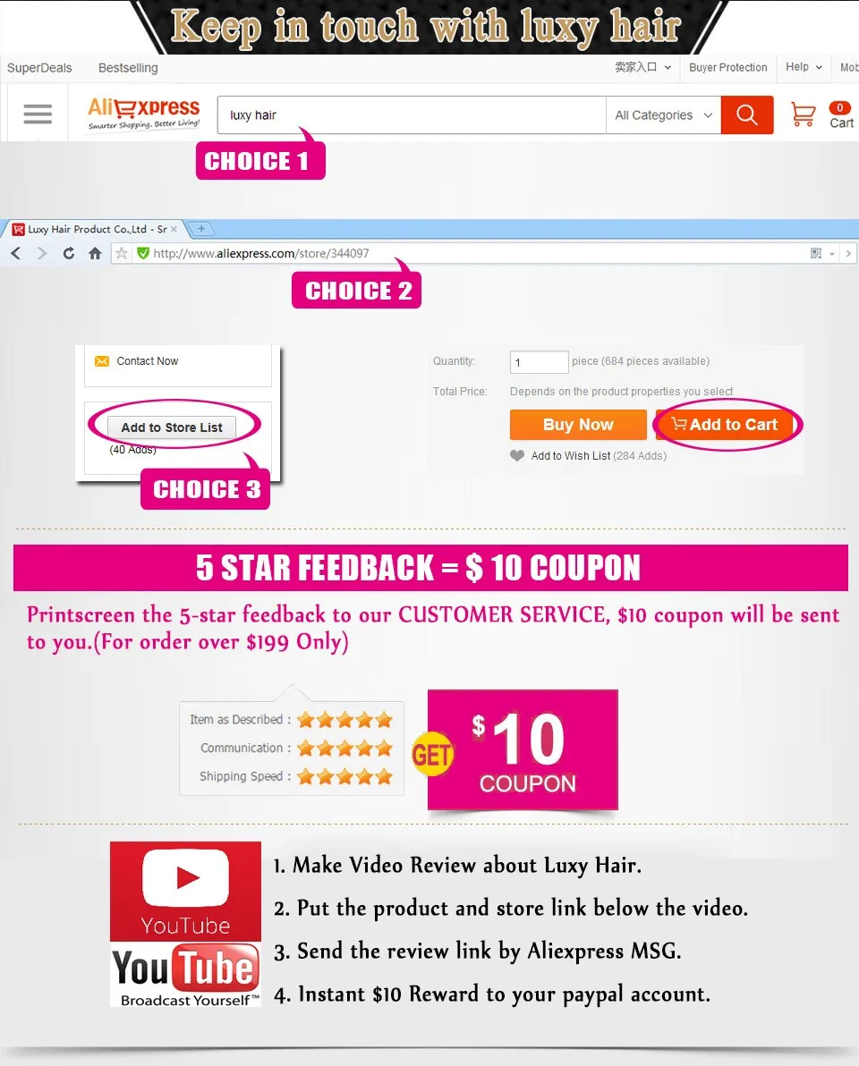 keep in touch + video