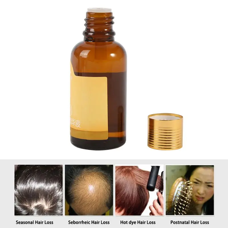 Natural Fast Hair Growth Solution Essence Liquid Hair Loss Type 30ml