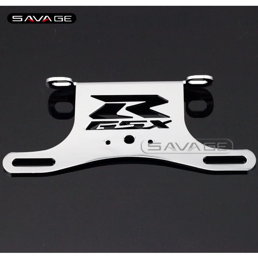 

For SUZUKI GSXR GSX-R 600/750 2006-2013 Chrome Motorcycle Fender Eliminator Registration License Plate Holder Bracket