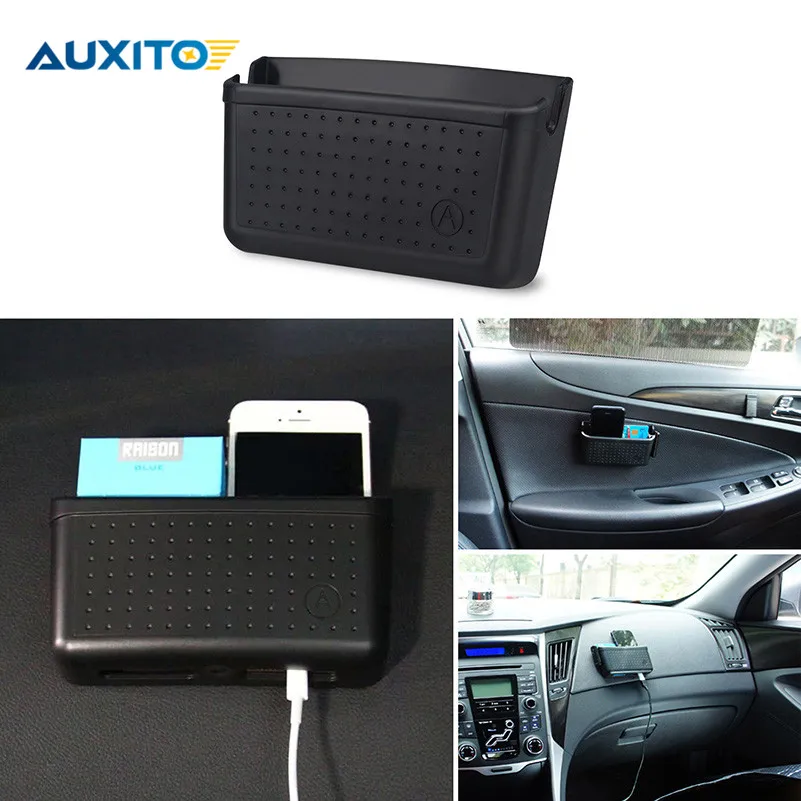 Car Phone Earphone Holder Storage Case For VW Volkswagen Polo Golf 4 5