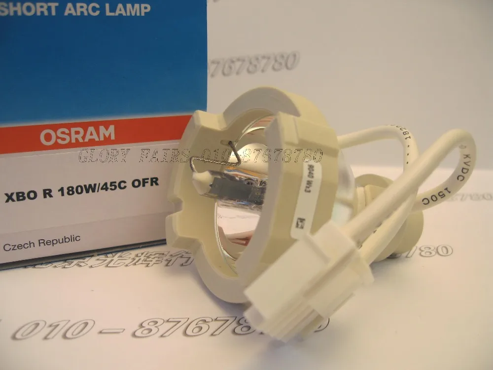 Osram XBO R 180W/45C DC,180W xenon short arc lamp,Endoscope surgical