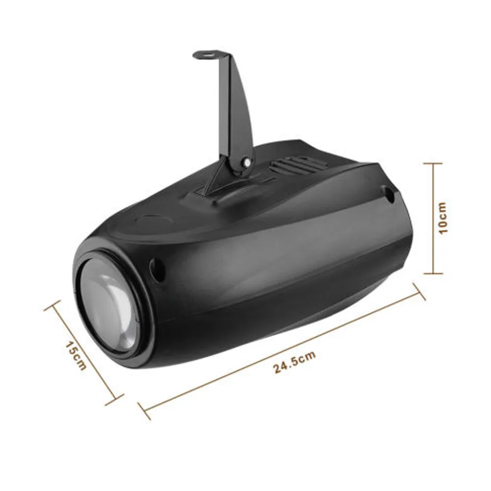 Tanie Przenośna muzyka aktywne światła LED Laser efekt sceniczny oświetlenie klub Disco impreza z dj em Bar KTV Brand New