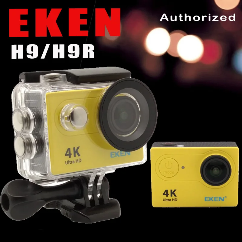 Buy Cheap Action Camera Original H9 EKEN H9R With Case Ultra HD 4K WiFi 1080P/60fps 1050MAH Helmet Cam underwater go waterproof pro camera