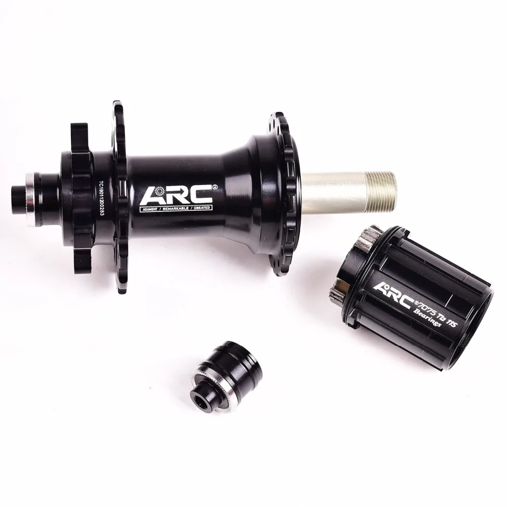 Online Cubo de bicicleta de arco sellado cojinete MTB bicicleta de montaña Cubo de liberación rápida Cubo de bicicleta 32 28 36 agujeros freno de disco QR 4 rodamientos 4 peones