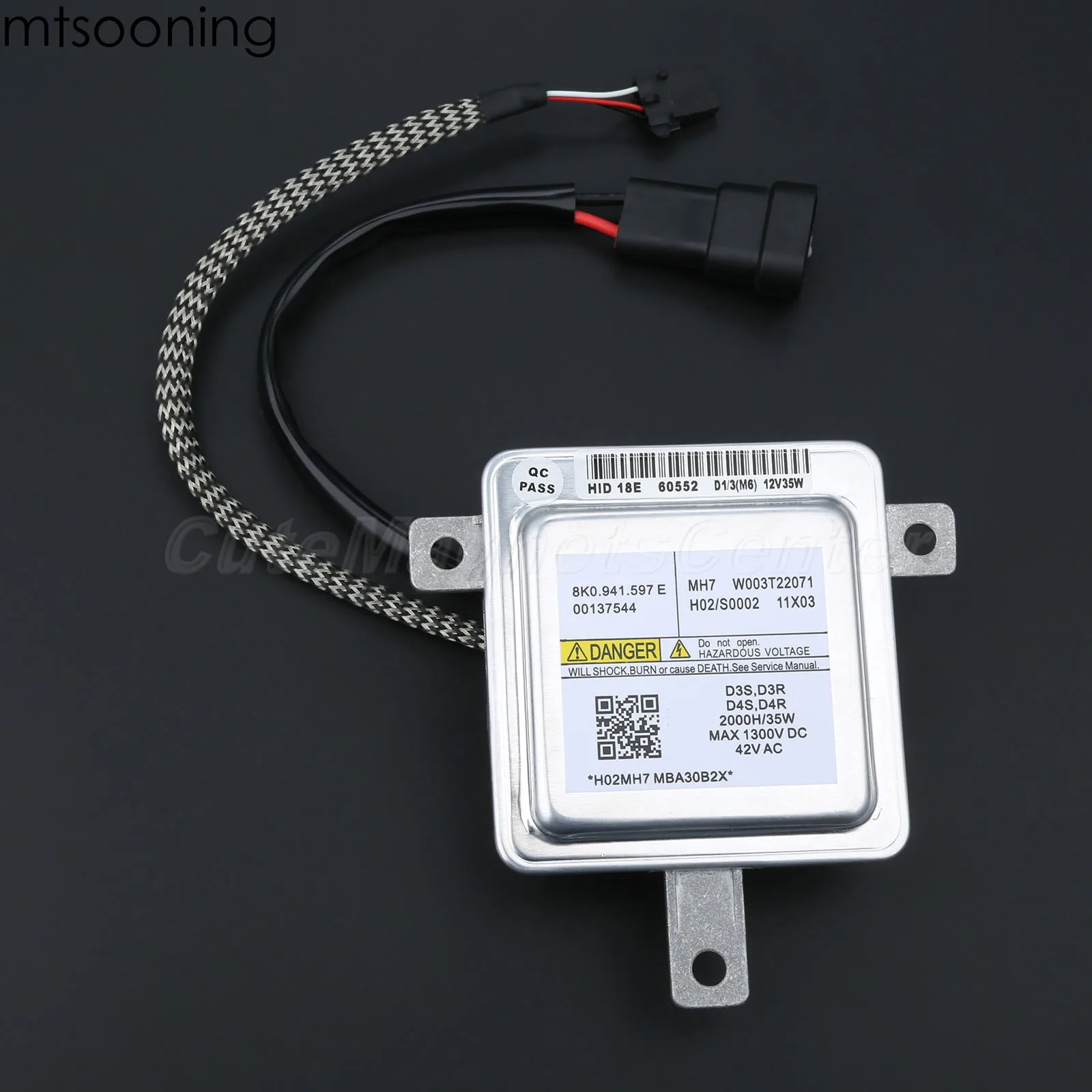 Комплект Ксеноновых балластных кабелей mtsooning для D1S/R D3S/R Audi A1 A3 S3 A4 S4 A5 S5 RS5 Q3 Q5 Q7