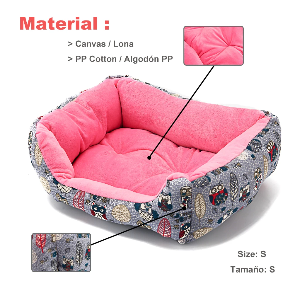 Colorful Pet Dog Bed Cotton Warm House for Dogs Mat Pets Winter for Large Small Dog Cushion Bed Breathable Waterproof Bed COO040 Colorful Pet Dog Bed Cotton Warm House for Dogs Mat Pets Winter for Large Small Dog Cushion Bed Breathable Waterproof Bed COO040