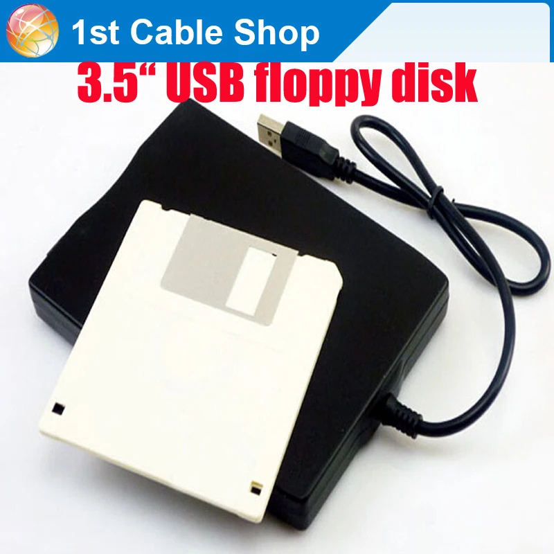 Free shipping&wholesale 1PCS 3.5" USB 2.0 External Floppy Disk Drive