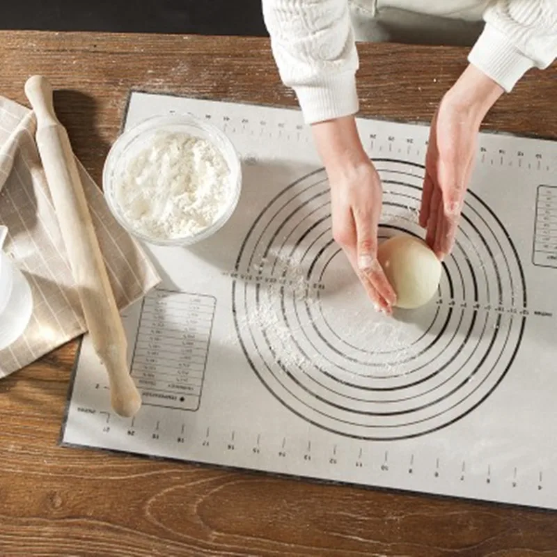 Кондитерские доски Нескользящие силиконовые коврики для замеса скручивающегося теста коврик для макаронных изделий инструменты для приготовления пищи Кухонные столовые принадлежности