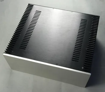 

All Aluminum Class A Amplifiers Integrated Amplifier Chassis / AMP Shell / Case / DIY Box (430 * 120 * 411mm)