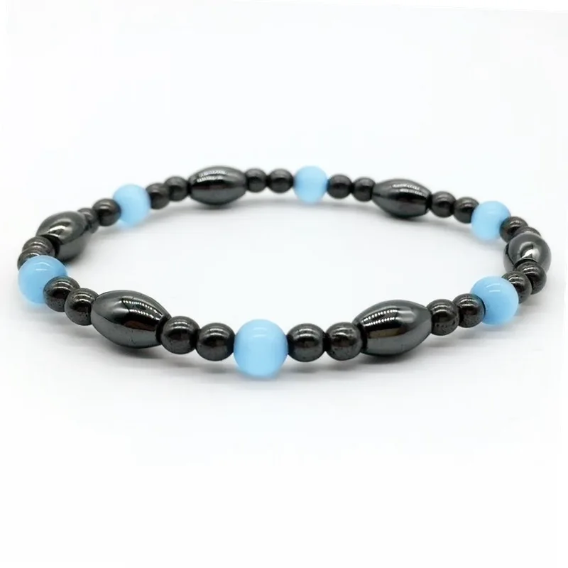 

Fashion Magnet Bead Bracelet Lose Weight Magnetic Health Women Bracelets & Bangle Men Bracelet Father's Day Gifts Men Jewelry