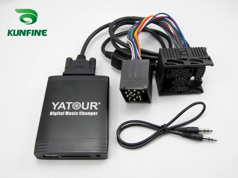 Car Digital Music Changer Adapter Usb Sd Aux Mp3 Interface Car Stereo Radio For Bmw1 Bluetooth