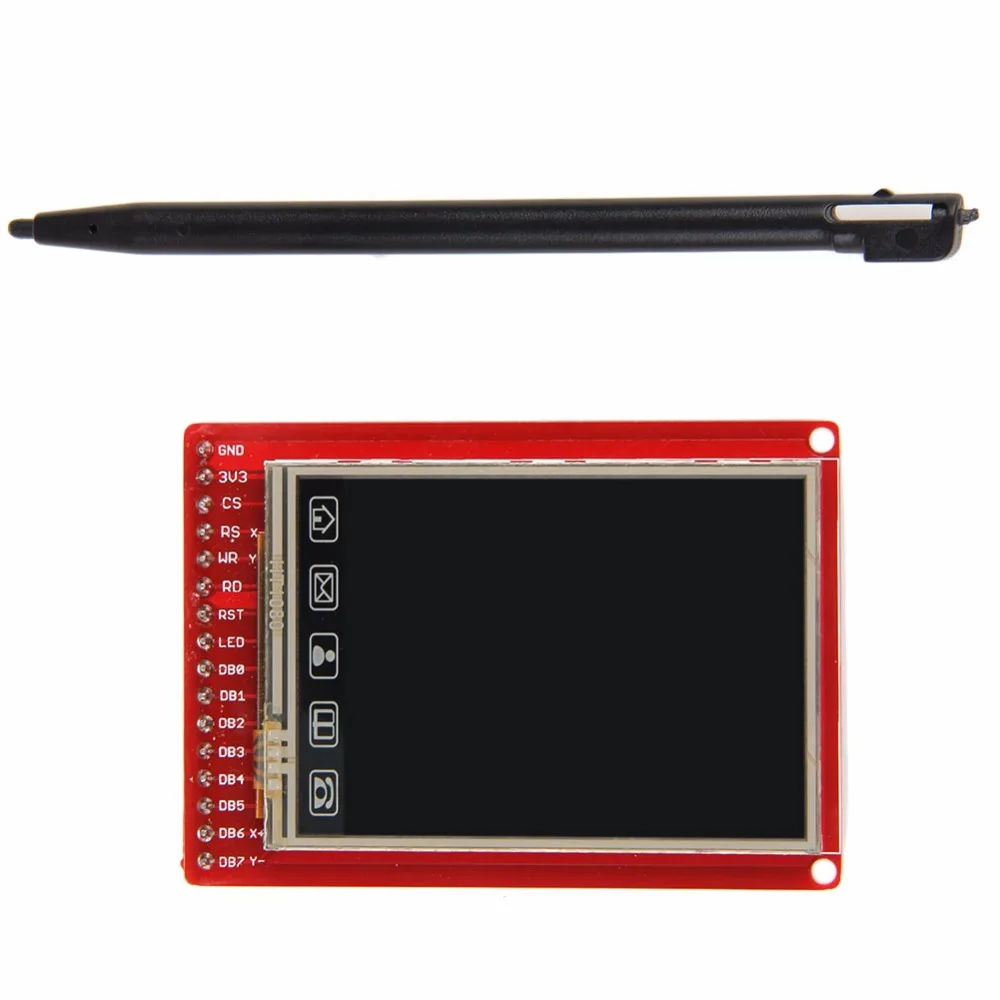1 Набор OOTDTY 3 V TFT LCD 2 0 &quotсенсорный экран Breakout доска с сенсорной ручкой для Ardui-no |