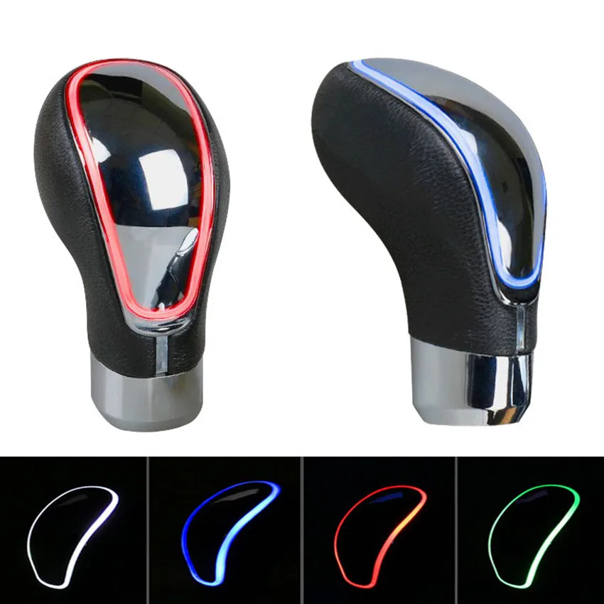 car styling Touch Activated color change LED Gear Shift Knob Gear Knob