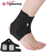 2 шт. высокая эластичность Sprain-предотвращает компрессионное обертывание спортивная защита ноги бадминтон баскетбольные носки поддерживающий защитный фиксатор