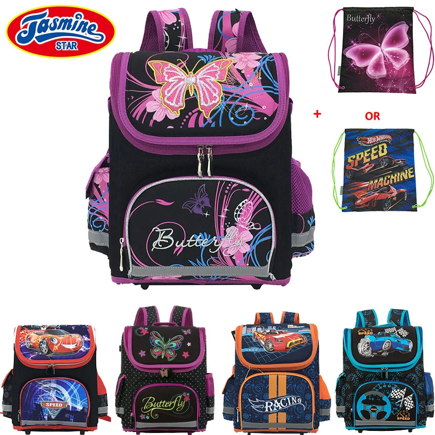 JASMINESTAR Children School Bag Winx Monster High Butterfly Girls Primary font b Backpack b font Student