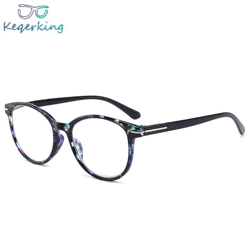 

Women Men Round Black Leopard Presbyopia Strength 1.0 1.5 2.0 2.5 3.0 3.5 4.0 Reading Unisex Vintage Glasses Eyeglasses HA-12