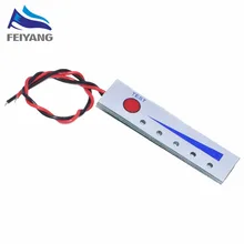 10 шт./лот, 2 S, 3 S, 4S, литий-ионная батарея, индикатор емкости, электроэнергия, светодиодный дисплей, тестер, 8,4 в, 12,6 в, 16,8 в