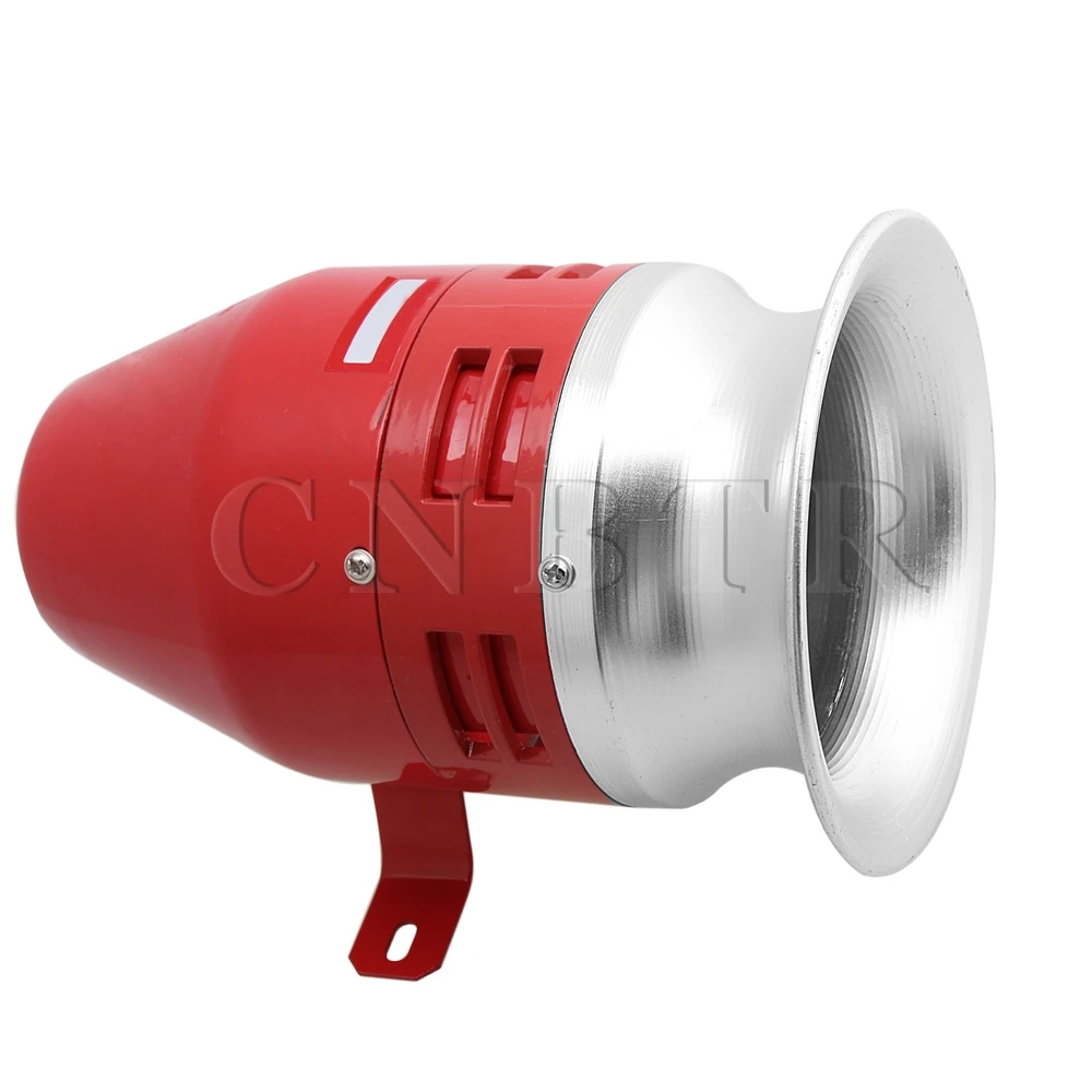 CNBTR красный AC220V металлический MS-390 125dB супер воздуходувы сигнализации Звук двигателя Сирена сигнал транзитный промышленный инструмент