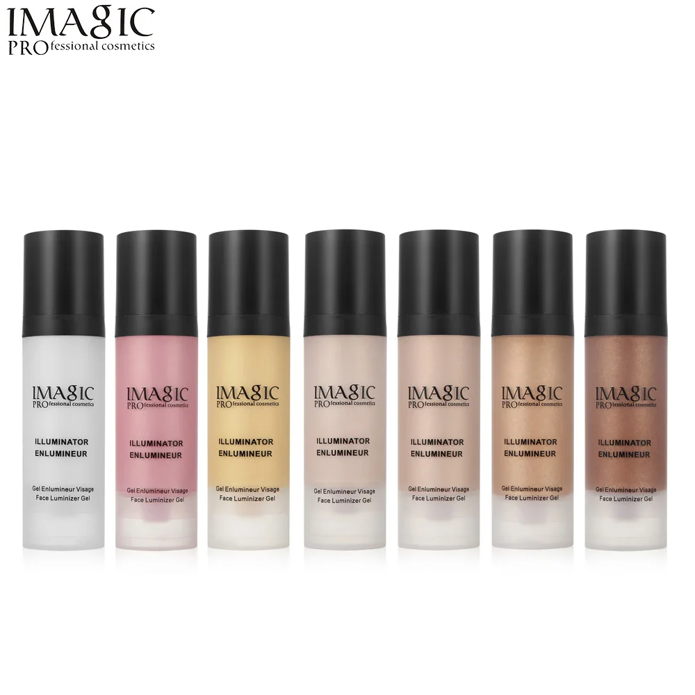 IMAGIC лицо золото Хайлайтер для макияжа Liquid Glow осветитель контура лица отбеливатель Glow Блеск жидкий текстовый маркер составляют