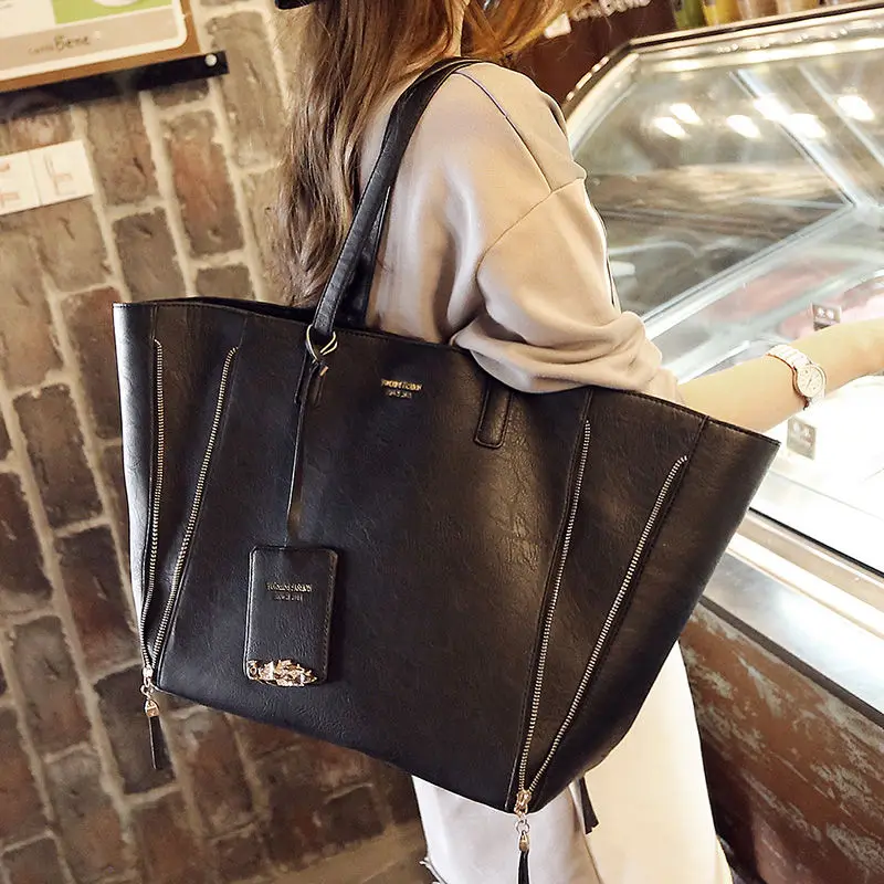 

luxury women big bag Leather Handbags Women messenger Bag Designer Tote Crossbody Shoulder Bag Ladies hand bags Bolsos Mujer sac