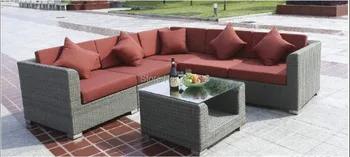 

new design cheap garden rattan furniture sofa set