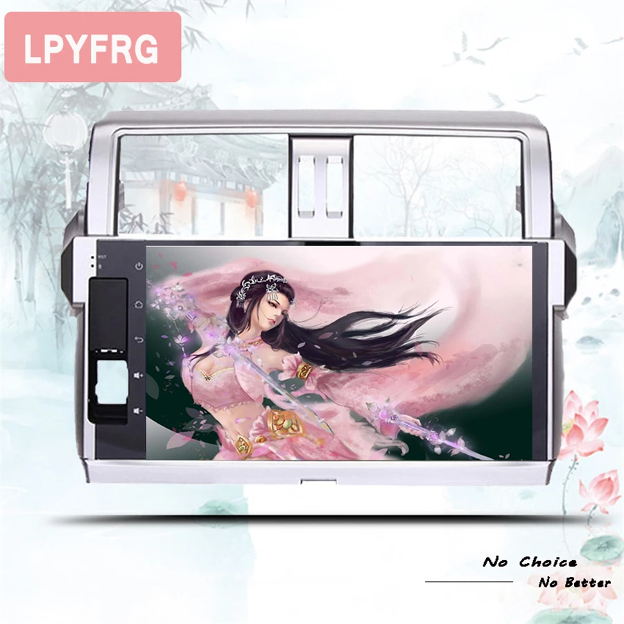 

Car Styling 1024*600 Octa Core Radio and 4G 10.1 Inch Pure Android 9.0 Car GPS Navigation for Toyota PRADO 2014-2017 DVD Player